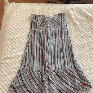 Roxy strapless beach dress